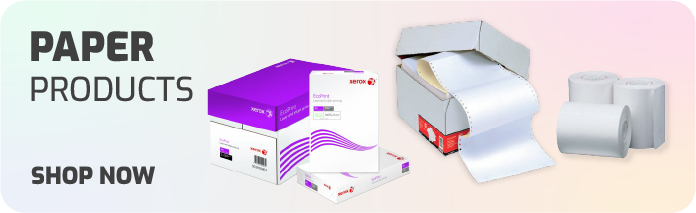 Paper Products, Copier Listing Paper, Till & Receipt Rolls